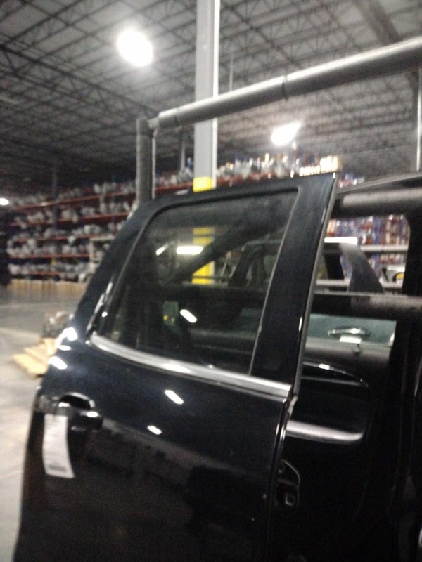 2016 GMC Sierra 1500 Pickup Rear Right Door Black 333803 Used 123k Miles