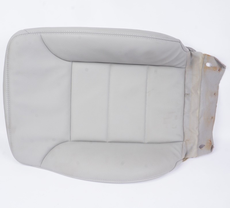 06-11 Mercedes W164 W251 ML350 Front Right Upper Backrest Seat Skin Cover Gray