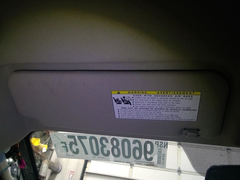 Driver Left Sun Visor Illuminated Fits 06-09 PRIUS 1751264