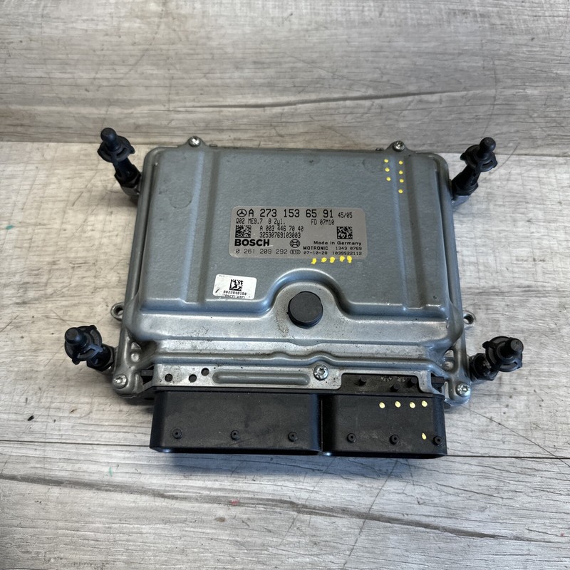 2731536591 I 2007-2009 MERCEDES S550 CL550 ENGINE CONTROL MODULE ECU OEM AT
