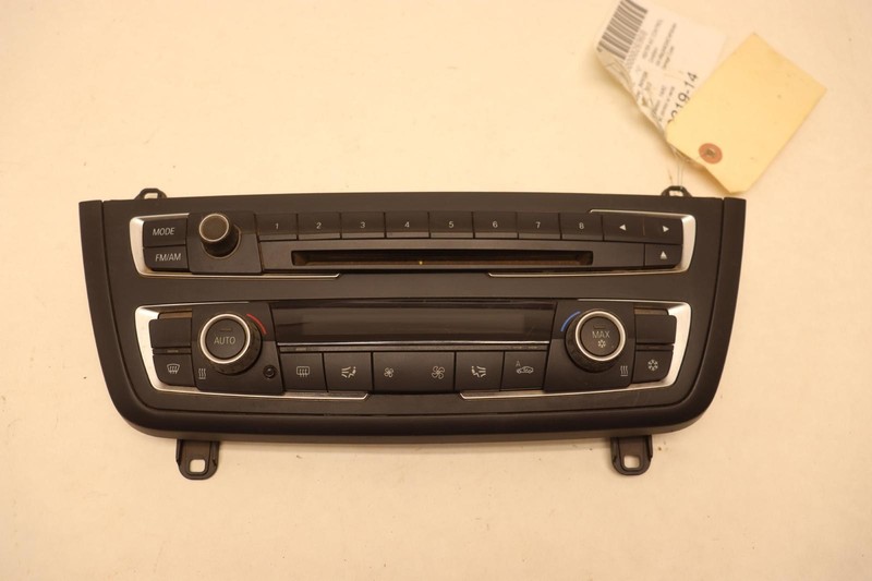 2012-2014 BMW 335I F30 DASH A/C HEATER CLIMATE TEMPERATURE CONTROL PANEL OEM