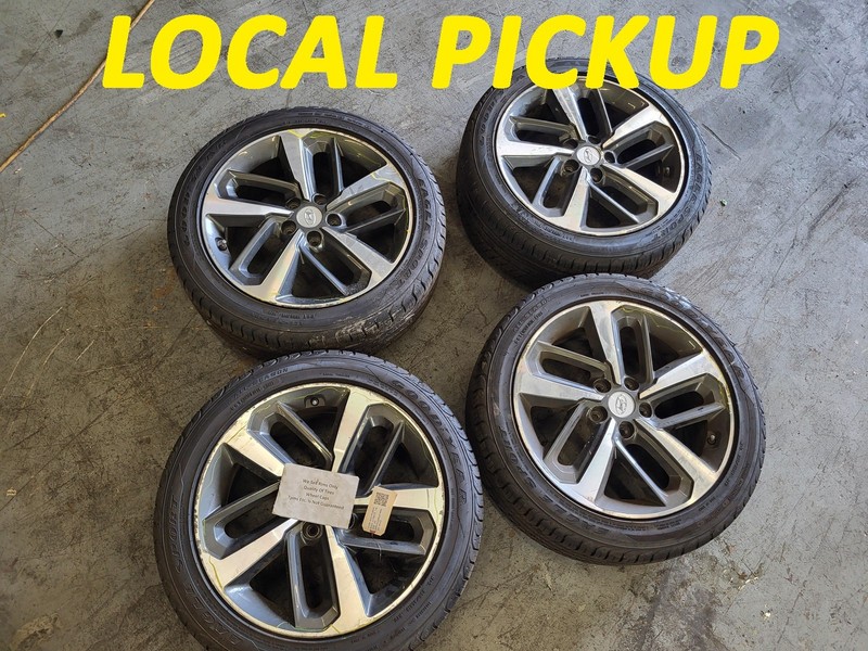 Used Oem Hyundai Wheel Rim SET of 4 235/45R18 18x7.5 for 2018-2021 Kona