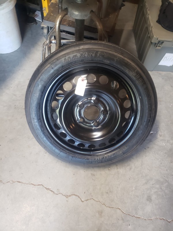 Spare Tire 16" Fits 2022 Chevrolet Equinox OEM Genuine Donut