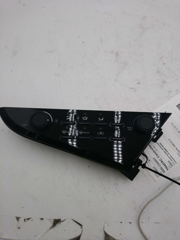 Used A/C Selector Switch fits: 2020 Toyota Camry 7.0`` touch screen mounted belo