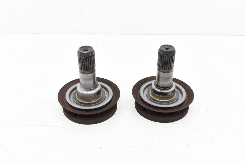 2007 BMW E90 328i DIFFERENTIAL REAR OUTPUT AXLE FLANGES 86MMXM10 OEM KW77