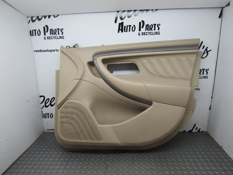 13-19 Ford TaurusFront Passenger Right Tan Dune Door Trim Panel OEM Factory