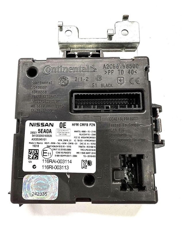 2018-2024 Nissan Theft-Locking Keyless Entry Module OEM 285E1 5EA0A