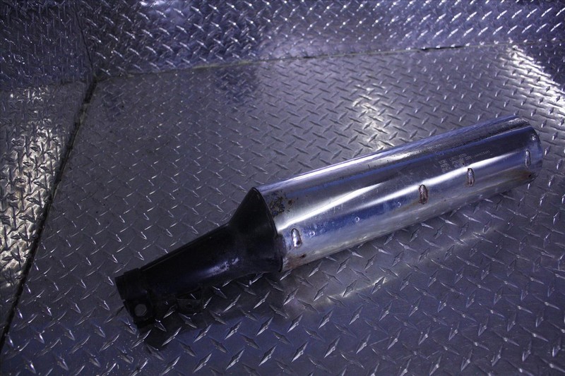 96 KAWASAKI EX 500 NINJA LEFT LH EXHAUST MUFFLER SILENCER EX500