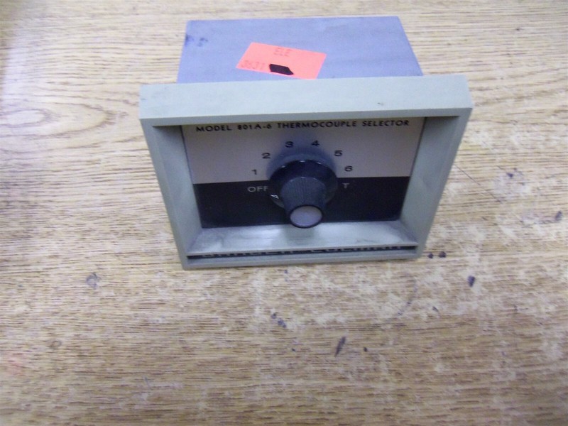 Barber-Colman 801A-6 Thermocouple Selector *FREE SHIPPING*