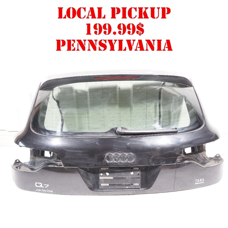 07 08 09 AUDI Q7 TRUNK TAILGATE LIFTGATE HATCH OEM