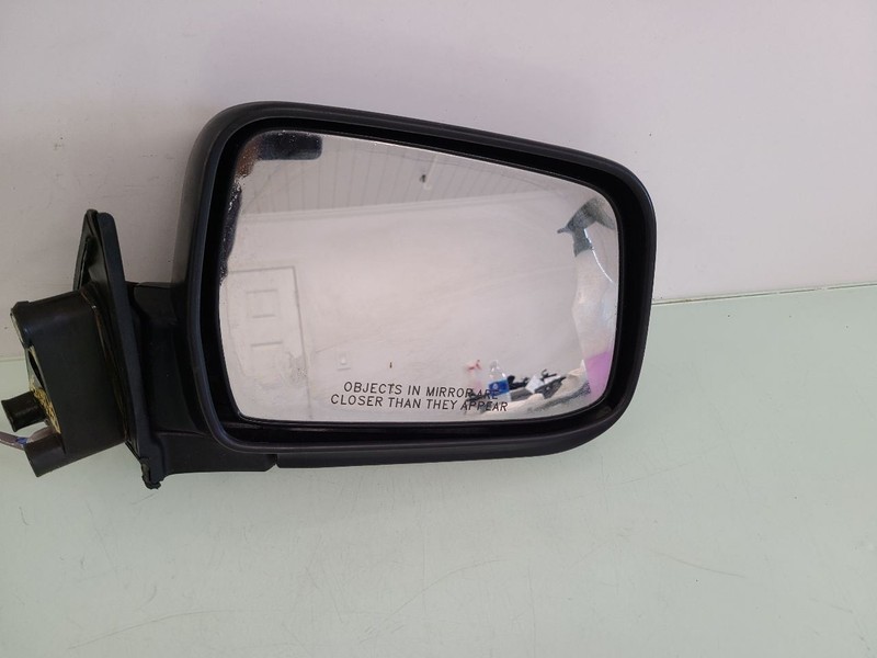 Passenger Side View Mirror Power Textured Black Fits 98-04 FRONTIER 584874