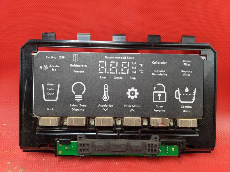 WHIRLPOOL REFRIGERATOR DISPENSER CONTROL BOARDW10798787WD-17810