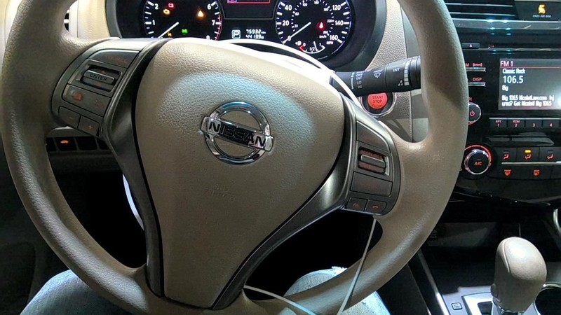 2013-2018 Nissan Altima Sedan Driver Steering Wheel Air Bag Black