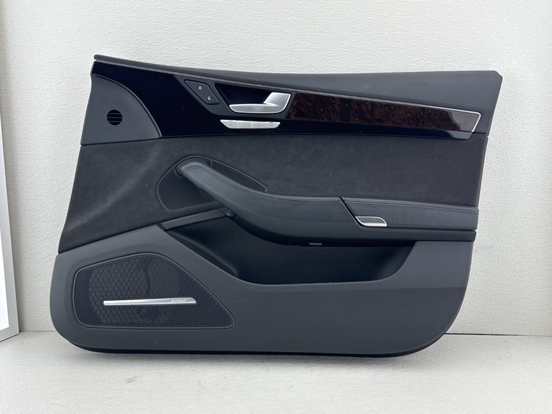 2011-2018 AUDI A8L FRONT RIGHT PASSENGER SIDE INTERIOR DOOR PANEL TRIM COVER OEM