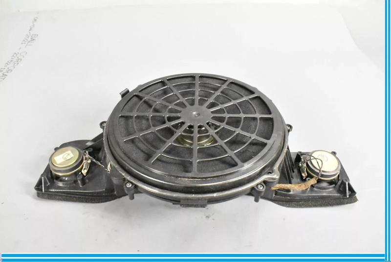 00-06 Mercedes W215 CL55 CL600 Rear Speaker Subwoofer Sub Woofer 2158201502 OEM