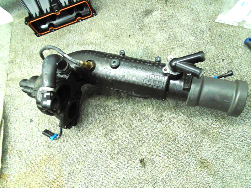 EXHAUST MANIFOLD W COUPLER 8M0205230 MERCURY SEAPRO OUTBOARD 2023 V8 250 HP