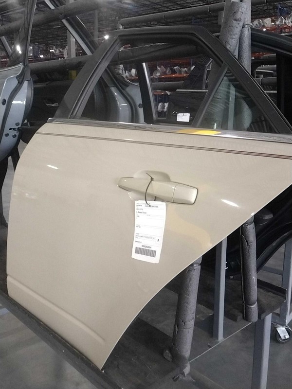 2011 Cadillac CTS Rear Left Door Tan 125539 Used 65K Miles OEM