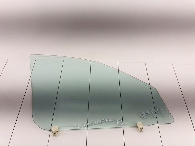 07-13 MITSUBISHI OUTLANDER FRONT LEFT DRIVER SIDE DOOR WINDOW GLASS OEM #109