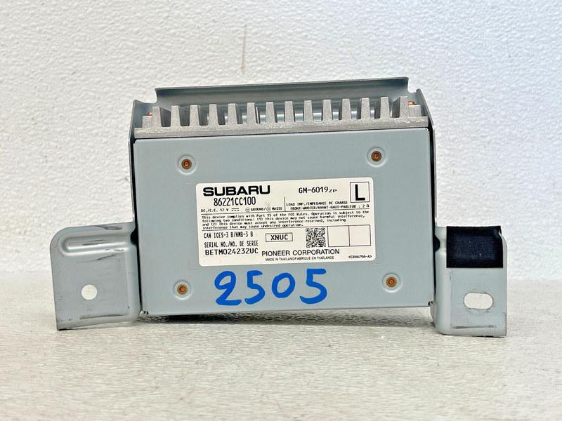 ⭐2022-2023 TOYOTA GR86 AUDIO RADIO AMPLIFIER CONTROL MODULE UNIT OEM LOT2505