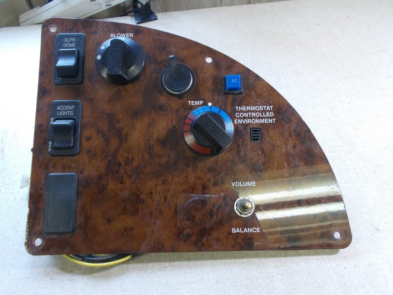 International 3592514C91 Dash Switch Climate Control Light Switch Panel