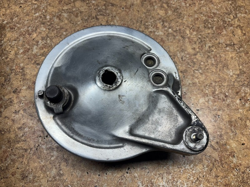 1984 Honda Nighthawk CB650SC CB 650 SC CB650 Rear Drum Brakes & Cover D8