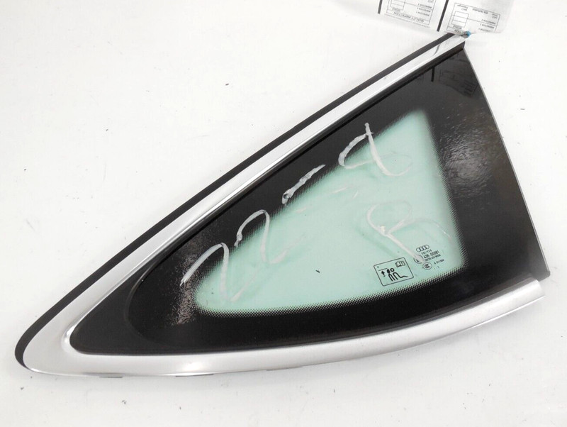 2012-2018 Audi A7 Quattro Quarter Window Glass Passenger Right RH OEM