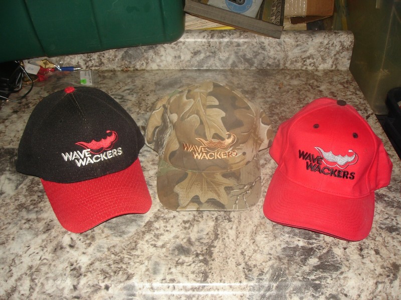 3 VintageWave WackersSnapback Trucker Hat Baseball Cap lot