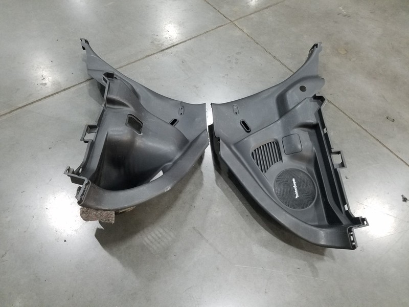 2015 Nissan Juke Nismo RSRear Interior Quarter Panel Trim #0247 F1