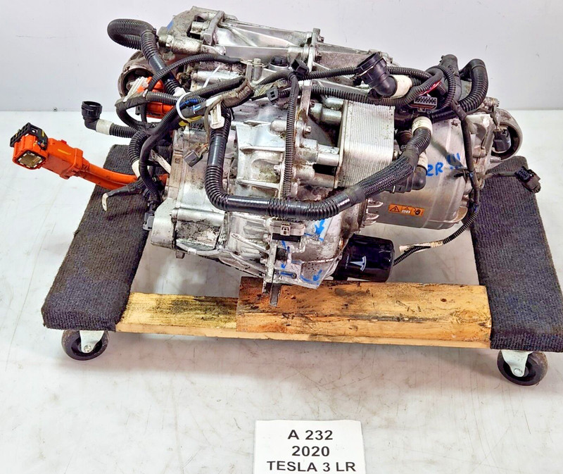 ✅17-23 OEM Tesla Model Y 3 Electric Rear Drive Unit Motor 1120990-00-G 75k NOTE*