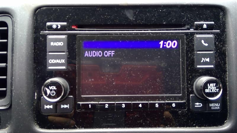 2018 Honda HR-V HRV LX Radio Stereo NON-NAV 39100-T7W-A110-M1 CD Disc Player
