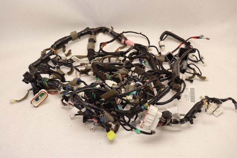 2017 INFINITI Q50 3.0L RED SPORT DASHBOARD DASH WIRE WIRING HARNESS OEM