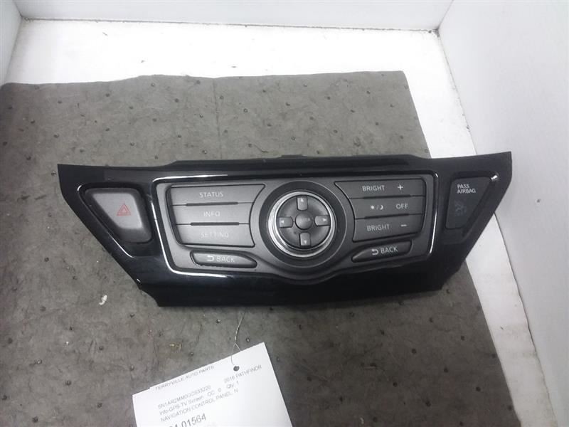 Navigation Control Panel Screen Dash Mounted Fits 13-16 PATHFINDER 1012957
