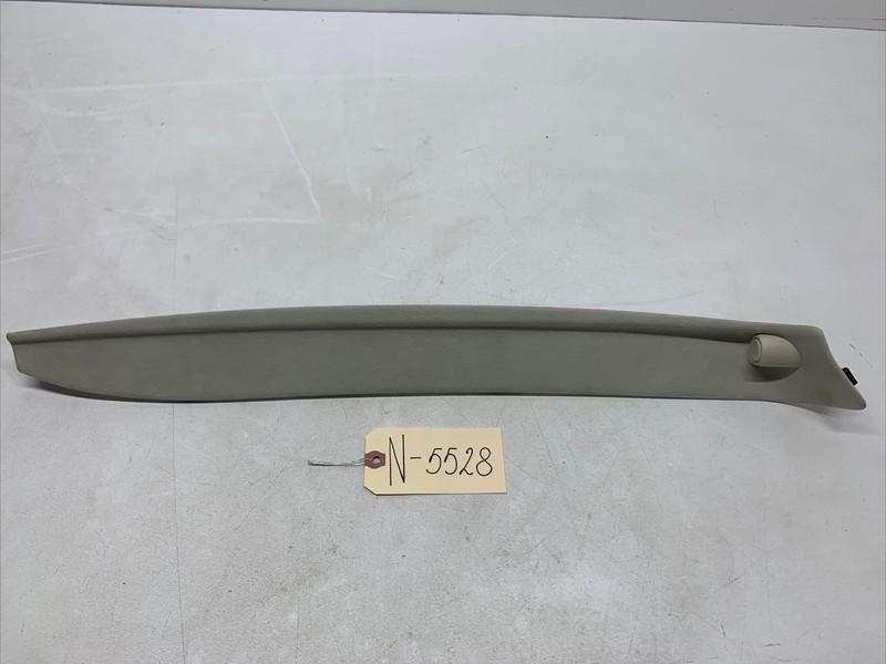 Tesla Model X Right Sunvisor Bezel Trim Alcantara Cream/Fog 1050294-73-H 5528 U8