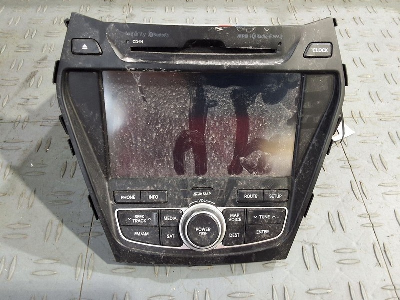 2013-2016 Hyundai Santa Fe Radio Receiver w/.Navigation US Market Infinity Audio