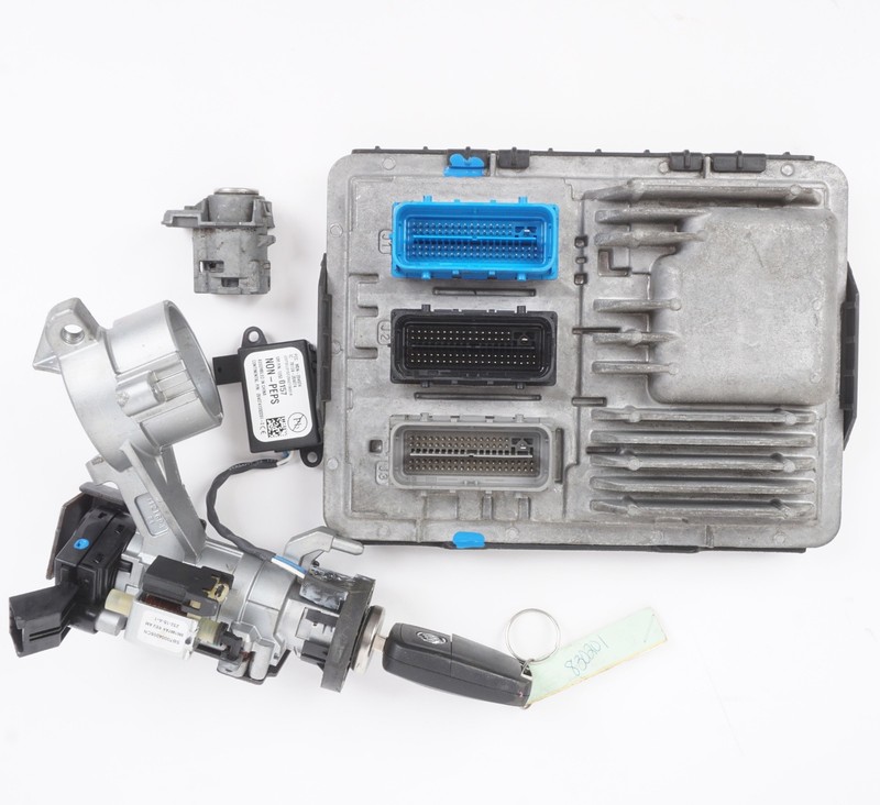 2016 - 2019 Buick Cascada Engine Computer ECU Ignition Lock Key OEM