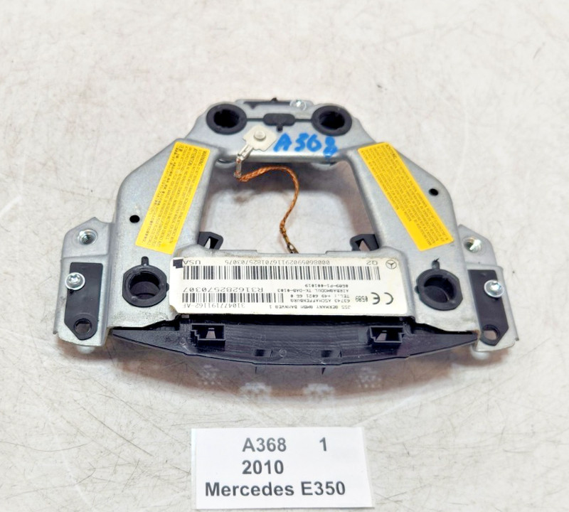 ✅ 2010-2011 OEM Mercedes W212 E350 E550 Steering Wheel Center Switch ECU Panel
