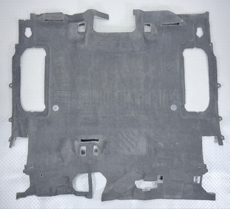 ✅ 2019-2026 RAM 1500 5th Crew Cab OEM INTERIOR REAR FLOOR CARPET COVER Black 34K