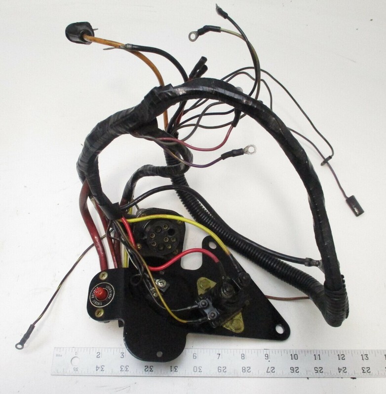 98422A1 98428A2 Mercruiser Engine Motor Cable Wire Harness & Bracket 120 140