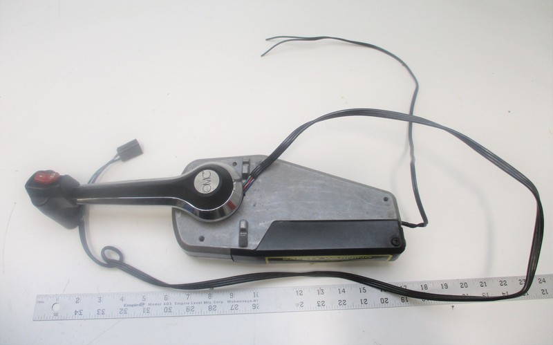 0174695 OMC Sterndrive Single Binnacle Remote Control Box W/Trim