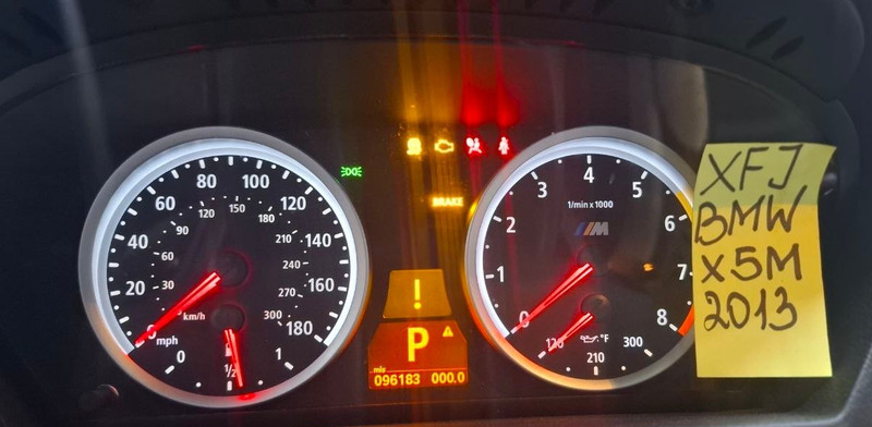 2010-2013 BMW E70 E71 X5M X6M INSTRUMENT CLUSTER GAUGE SPEEDOMETER 9236846