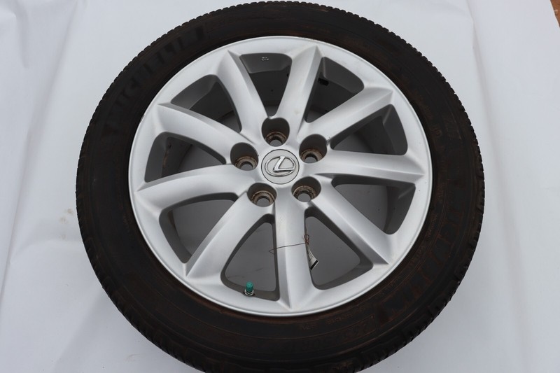 2007-2012 LEXUS LS460 WHEEL RIM TIRE MICHELIN 235/50 R18 18X7.5 ALLOY 9SPOKE OEM