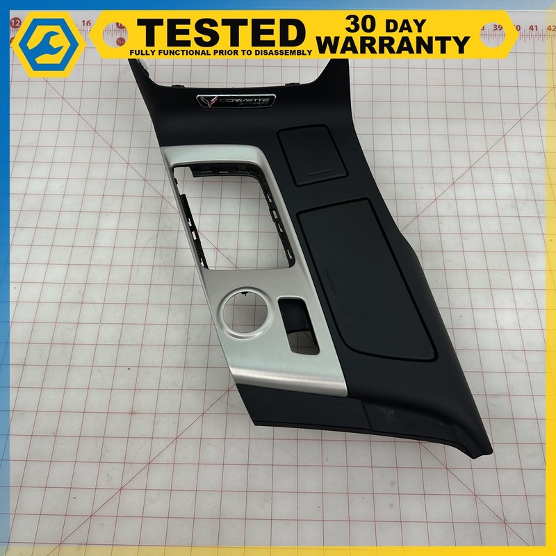 14-19 Chevy Corvette C7 FLOOR CENTER CONSOLE SHIFTER BEZEL TRIM COVER PANEL OEM