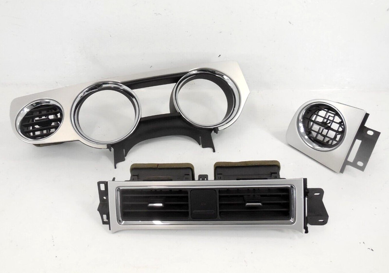 2013 Ford Mustang Dashboard Dash Cluster Trim Set W/ Vents Center Left Right OEM
