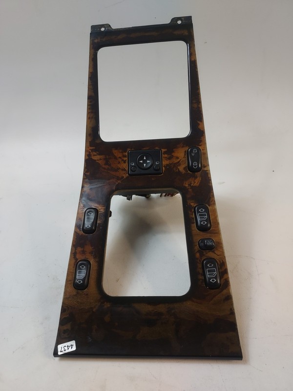 02-05 Mercedes ML350 A/T Shifter Bezel Trim w/ Master Window Switch Assembly OEM