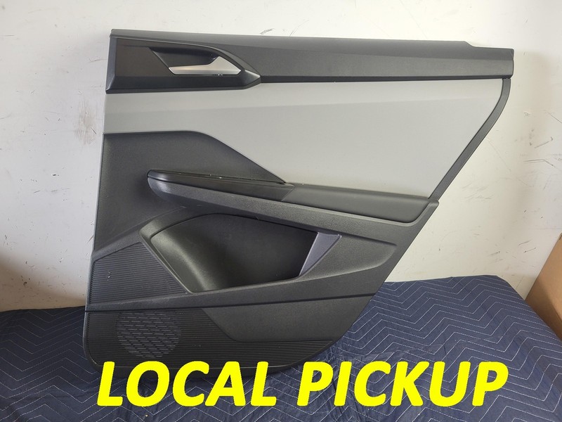 Used Oem Volkswagen Right Passenger Rear Door Trim Panel for 2022-2024 Taos