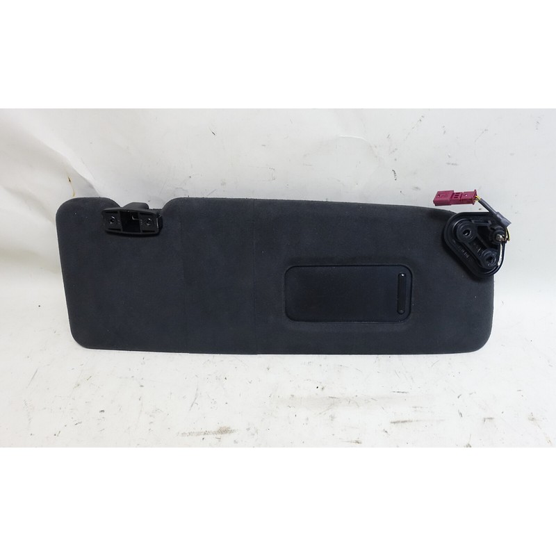 Damaged 2006-2010 BMW E63 6-Series Right Sun Visor Alcantara Mirror OEM