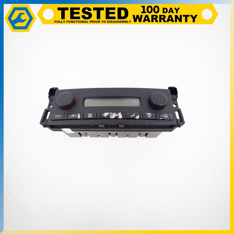 05-13 CHEVROLET CORVETTE C6 DUAL ZONE AC HEATER CLIMATE CONTROL SWITCH OEM