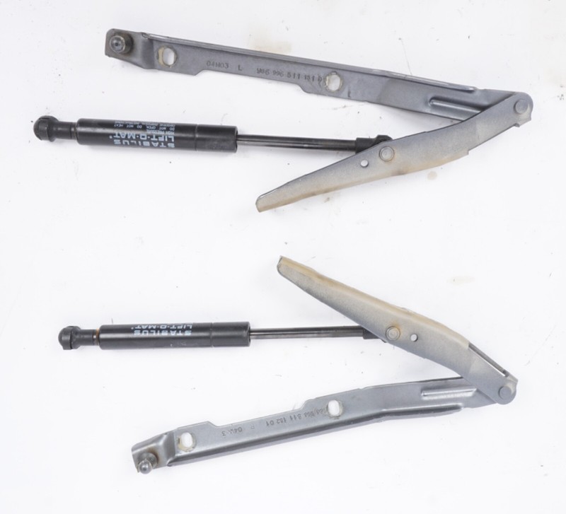 1997-2004 Porsche 911 996 Boxster 986 Hood Hinge Left Right Pair