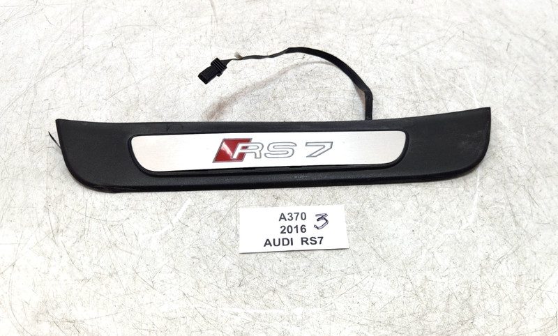 ✅ 2014-2018 OEM Audi RS7 Rear Left Driver Side Door Sill Scuff Plate Trim*