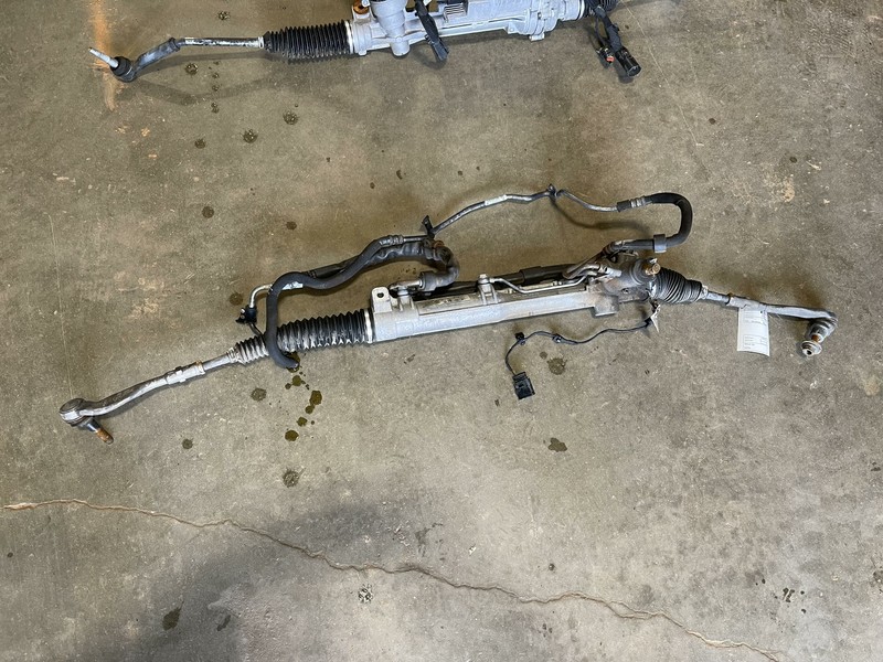 11-14 AUDI A8 D4 POWER STEERING GEAR RACK AND PINION OEM OPT 1N3 171K MILES